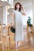 High Neck Sleeveless Long Knitted Casual Dresses